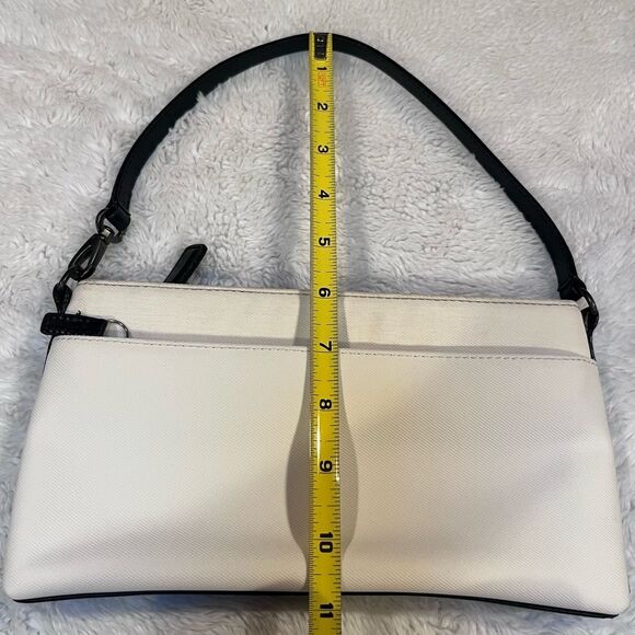 Y2K Vintage Coach Mercer Demi Handbag Mini Purse Nylon Leather 7407 Wristlet - Picture 11 of 11